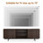 Mid Century Storage TV Stand For Tvs Up To 75"-1601538498