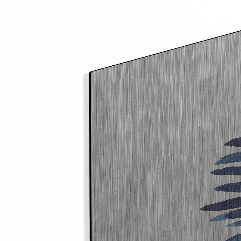  «Forest Fern Trio 1» par Cheryl Warrick, art mural en métal, H 36 po x l 24 po