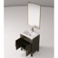 Comptoir de salle de bain en chêne brun l 18 po x P 18 po, comptoir en acrylique, 18 po Miroir, meuble-lavabo avec comptoir, 24 po-1630335666