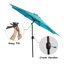 Parasol de marché octogonal 9 pi Riya-1049646814
