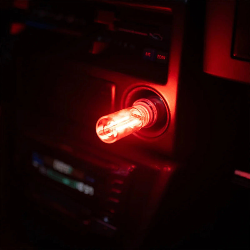 Veilleuse - Lampe d'ambiance intérieure inspirée Lampes de voiture USB DEL Éclairage intérieur de voiture USB à brancher automobile