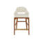 Inga Upholstered Stool with Solid Wood Frame-1723674917