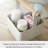 Yamazaki Home Tosca Storage Basket - Wood Handle Organizer - Steel + Wood-286796976