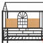 Lit superposé en métal avec glissière et escalier de rangement-1469643920