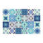 Carreau de terrain pelez et collez en PVC 6 po x 6 po-80880897