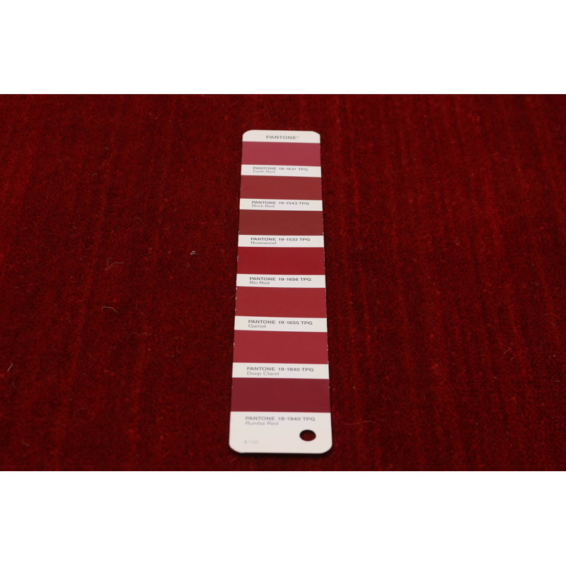 Tapis rouge Kashkuli Gabbeh 8 pi 1 po x 8 pi 1 po