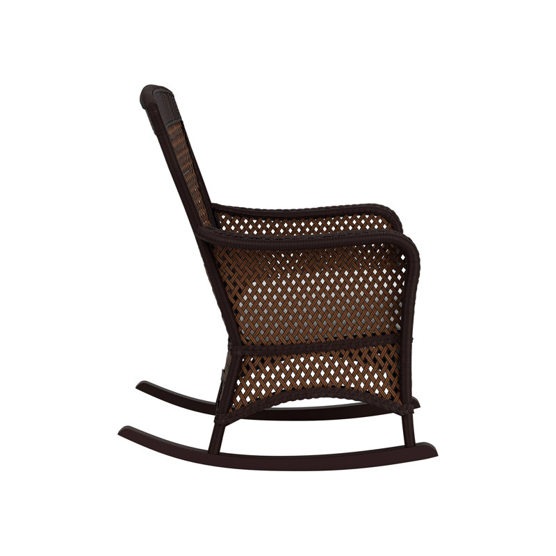 Grand Traverse Outdoor Rocker Chair, Caramel, Canvas Natural Sunbrella® Canvas