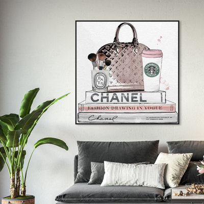 «Blush and Make Up Brush», impression sur toile