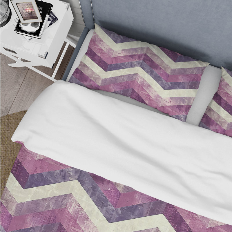 Ensemble de housse de couette Mid-Century, Housse de couette simple + 2 taies décoratives st