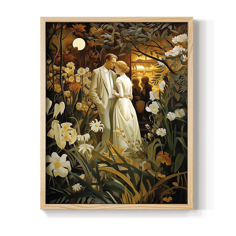 Reproduction encadrée WOMEN Series Dxxiv - bois massif, H 30 po x l 24 po
