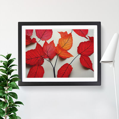 Excellent Autumn Leaf - Framed Print