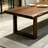 Tan Rectangular Solid Wood Dining Table-1322155853