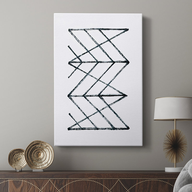Méditation géométrique I - galerie Cavas sur mesure, H 12 po x l 8 po