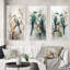 «Bird Silent Watcher», 3 pièces sur toile-667009850-667009849