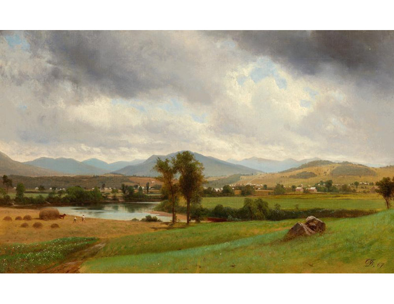 "Sans titre" par David Johnson - Art sur toile tendue avec châssis, H 24 po x l 17 po