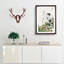 Two Japanese Storks by Numata Kashu - Picture Frame Painting Print on MDF-55777801-55777806