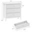 3 tiroirs 31 po Large commode-357354225