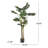 Fleeman Faux Monstera Tree in Pot-1985583071