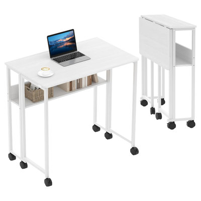 Metal Base Computer Desk