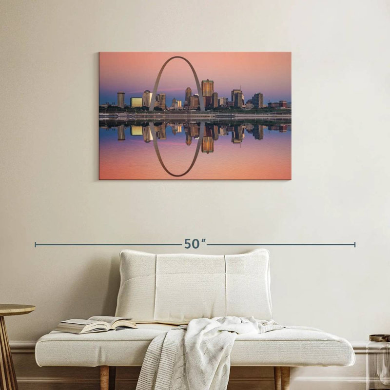 Rorry St Louis Skyline, 24" H x 36" W