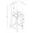 Chrome and Clear 5-piece Bar Set