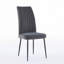 Chaises de salle à manger rembourrées en velours-472579258