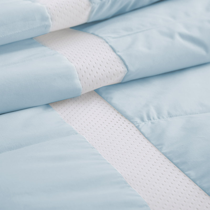 Fill Power Duck, King Down Comforter, White