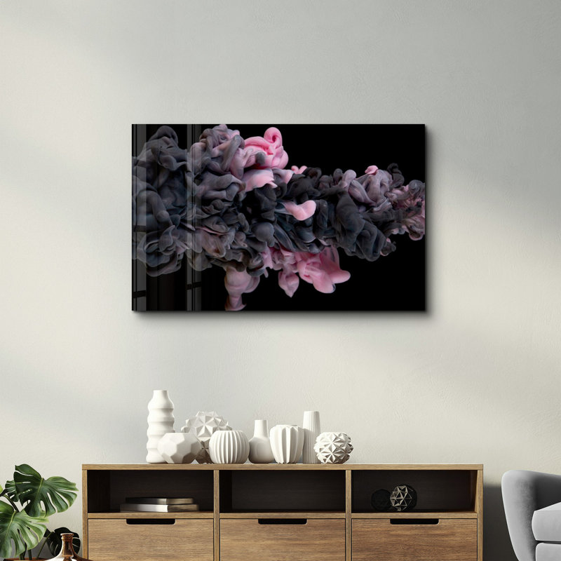 Elegant Tempered Glass Wall Art Painting, 13.8 x 21.7 inches | 100% Tempered Glass, Thickness: 0.16 inches | UV Printed for Vibrant Colors | Perfect for Home Decor, Living Room, & Office Spaces