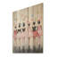 Pink Pop Art Girls Ballet - Ballet sur bois-1173412012