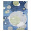Tapis bleu en laine New Age Talibah One-of-a-Kind 8 pi 2 po x 9 pi 7 po