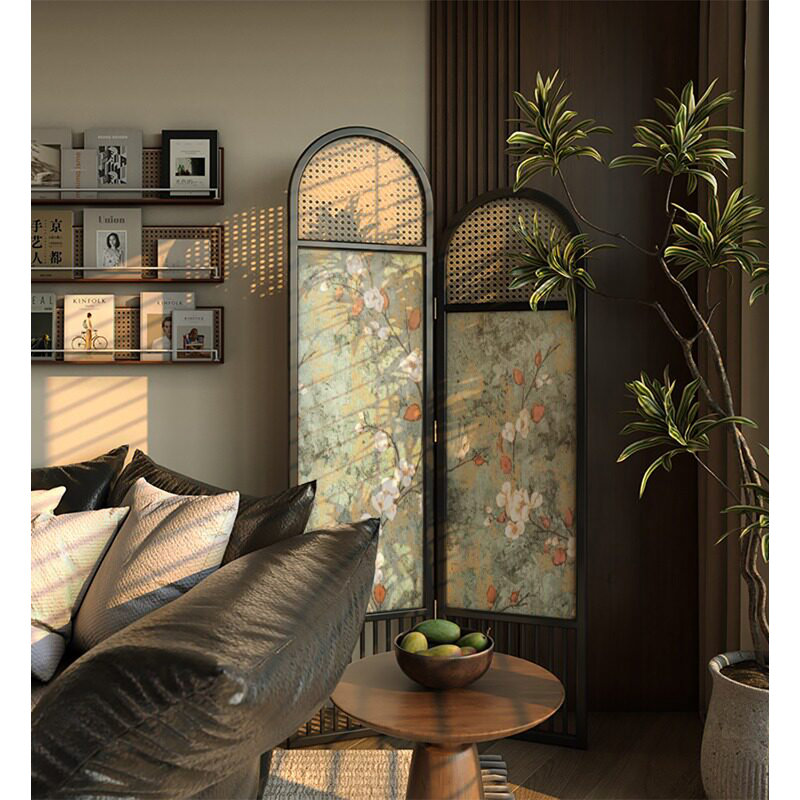 Paravent de chambre à coucher français, 2, H 78,7 po x l 39,4 po x P 1,2 po