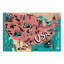 Art sur toile map des états-unis Montcalm