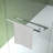 60" Wide And 70" High Aluminum Frame Bypass Bathroom Sliding Door With Double Handle As Towel Rail, - Crash Angle, Mute Rollers, Easy To Install 56 Adjustable Width 8mm & Tempered Glass, Stainless