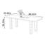 Table de style roche exquise de style crème douce-875942591