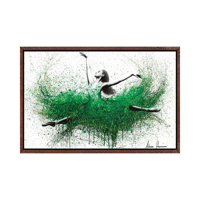 Pride And Perseverance by Ashvin Harrison - Print on Canvas, Classic Brown Wood Framed, 66.04 cm H x 45.72 cm W