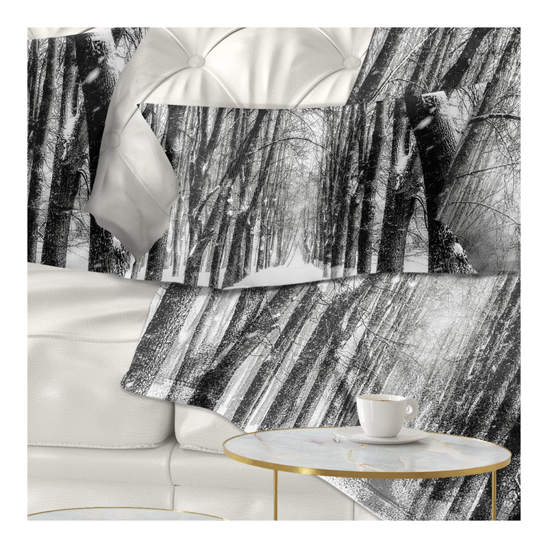 Coussin lombaire à neige forest