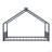 Metal House Bed-1089639005-1089639002