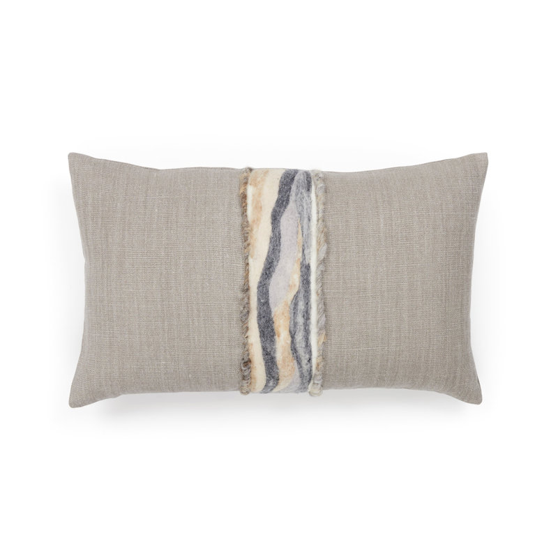 Linen Lumbar Pillow Cover & Insert