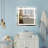 Amrhein Modern Frameless Lighted Makeup Mirror-838587575
