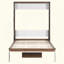 Lit escamotable avec bureau escamotable Murphy-1444920372