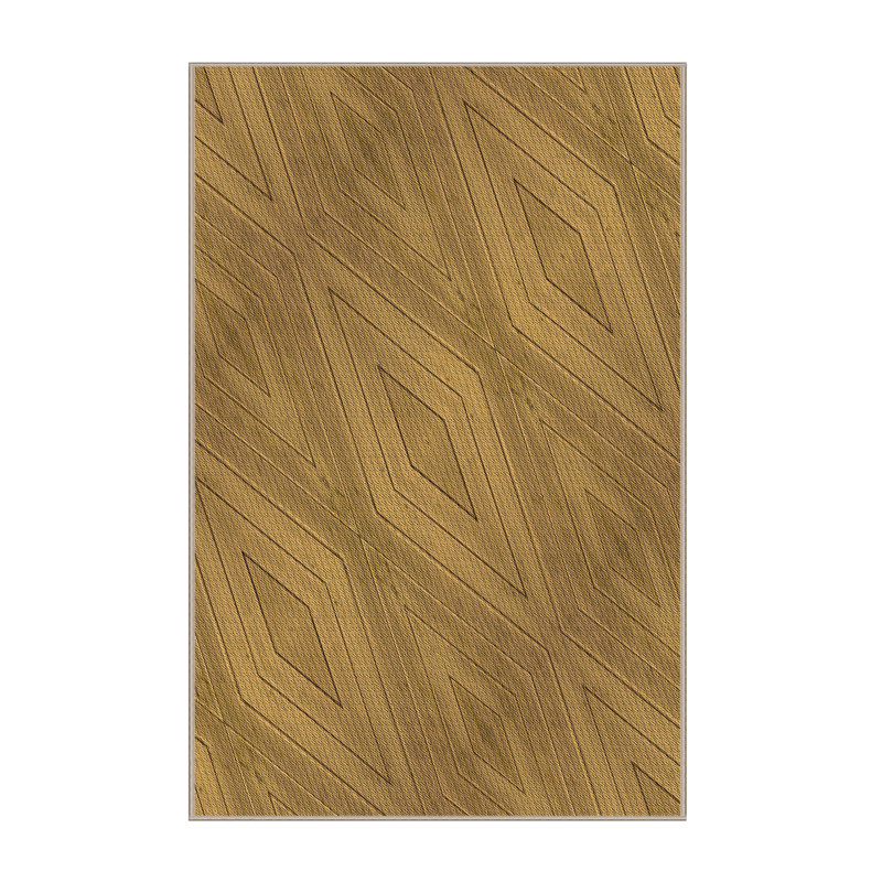 Geometric Indoor Rug, Rectangle 6' x 9'