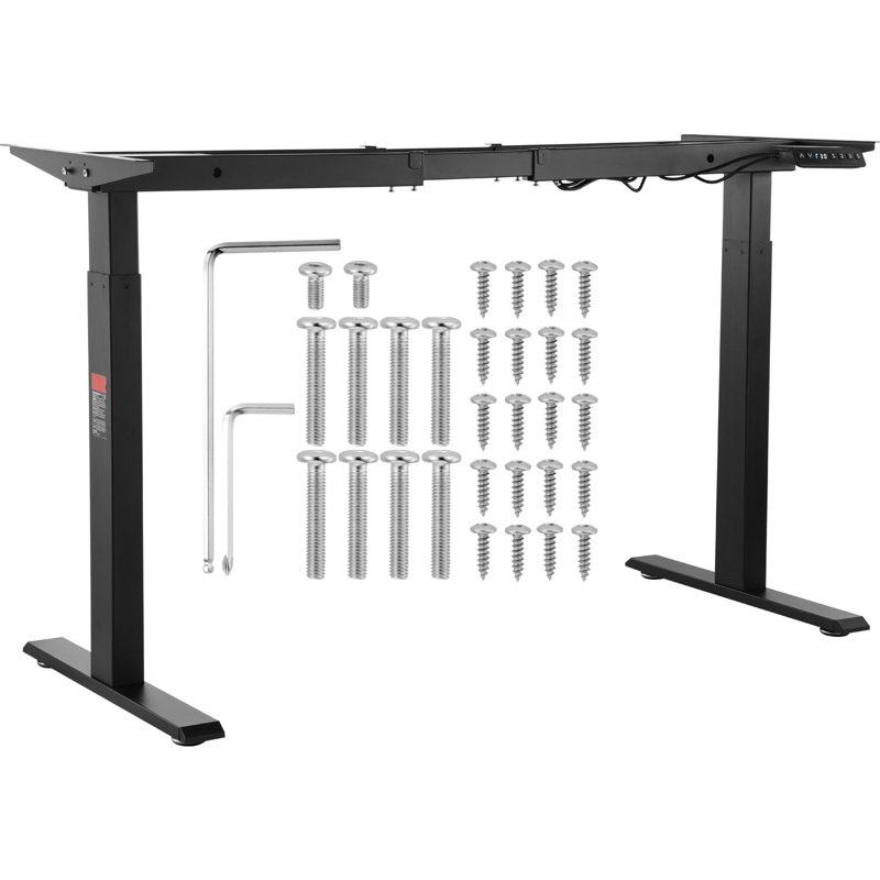 Abinaash Table Base, Brown/Black