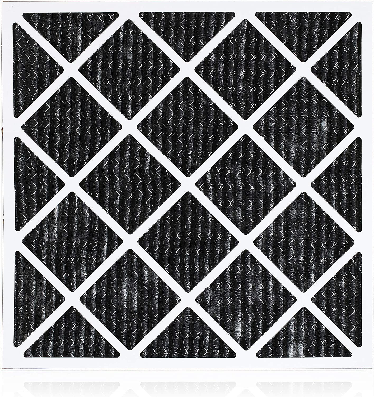 Filterbuy 20x23x1 Air Filter MERV 8 Odor Eliminator, Pleated HVAC AC