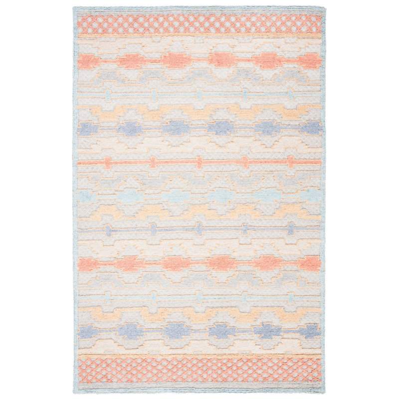 Cohen Hand Tufted Performance Southwestern Rug, Rectangle 4' x 6'