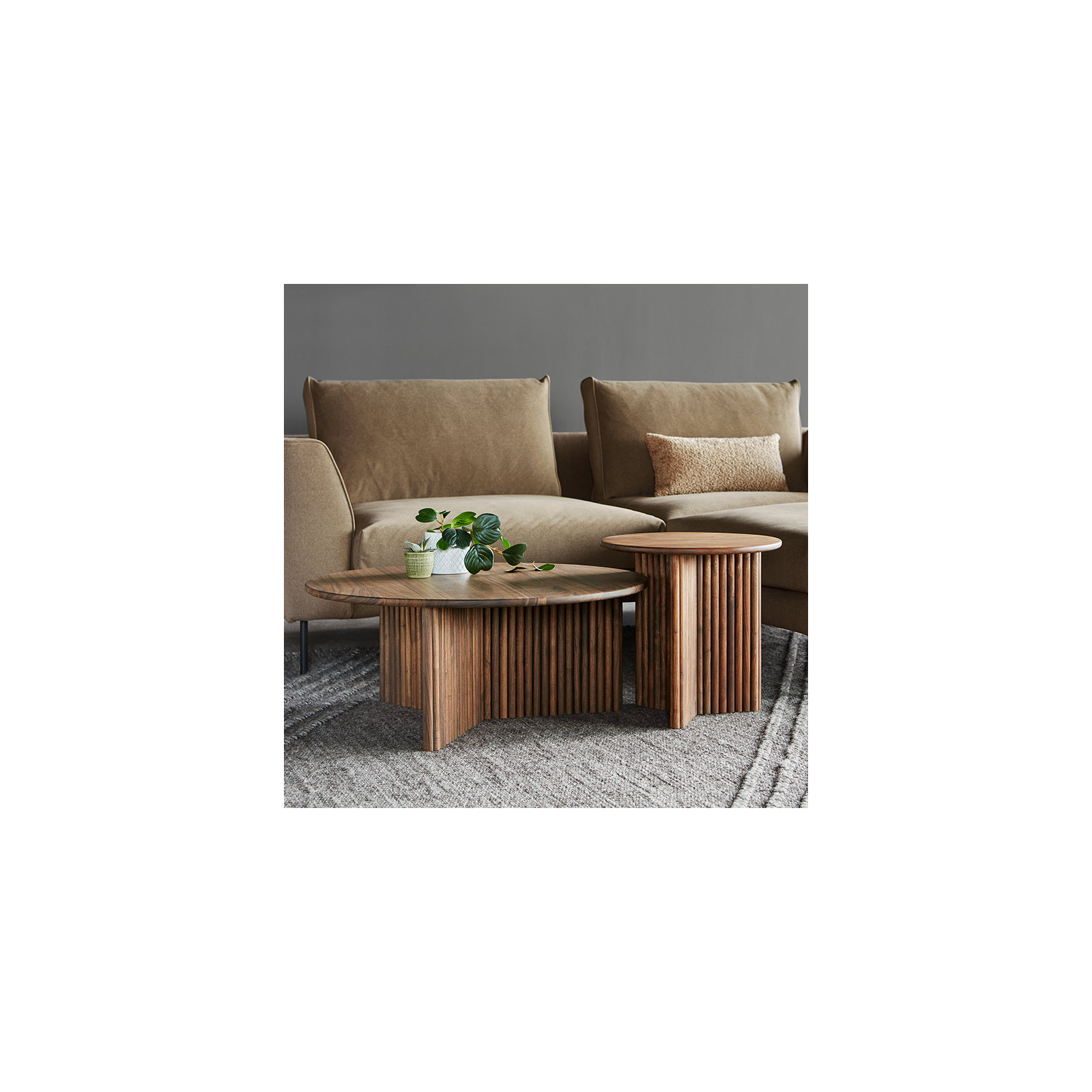 Odeon Coffee Table, Classic Walnut