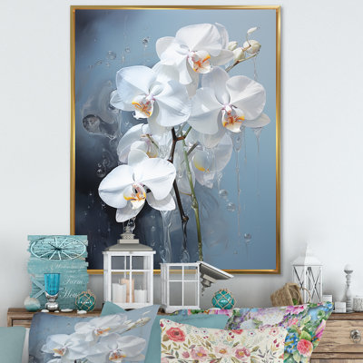 " Blue And White Orchid Tranquility "