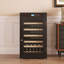 Led Touch Screen Constant Temperature Black Grape Wine Cooler Refrigerator