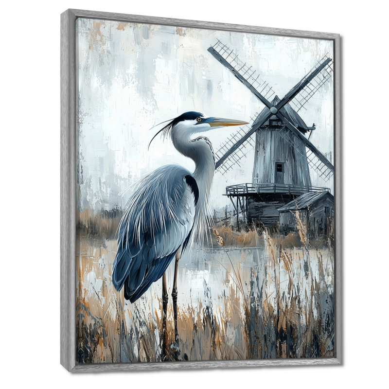 Jarrett - Animals Wall Art, 44" H x 34" W, Impression encadrée flottante, Silver