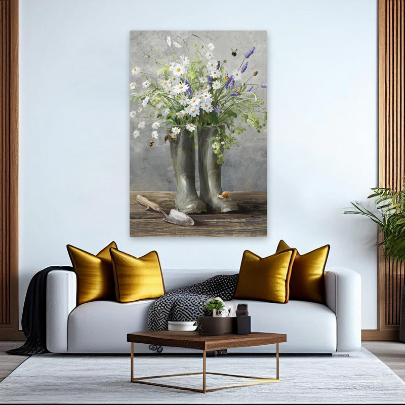 Jardinage traditionnel et champêtre I, H 60 po x l 40 po