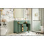 Meuble-lavabo sur pied 36 po avec lavabo en céramique, 4 tiroirs et 2 armoires, structure en bois massif 36 po -928910889